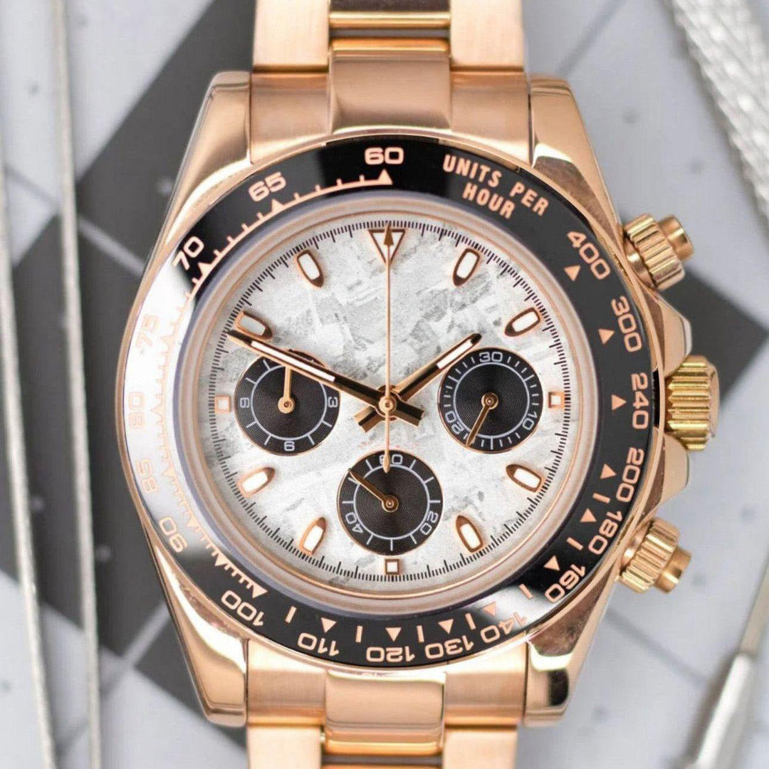 Rose - Meteorite Chronograph - Chrono Canada