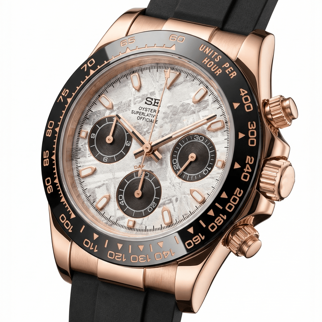Rose - Meteorite Chronograph - Chrono Canada