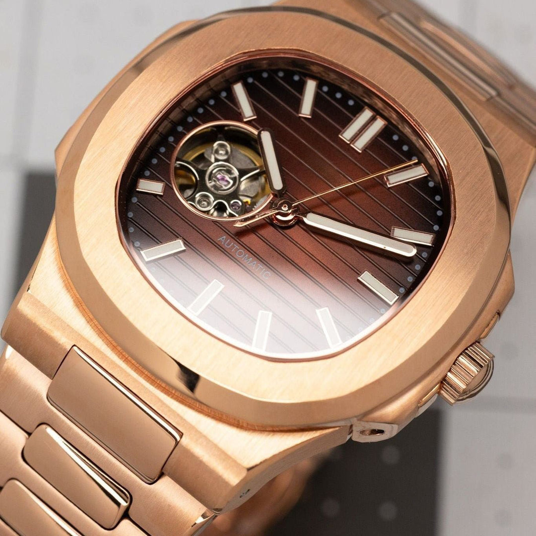 Rose Skeleton Brown Naut - Chrono Canada