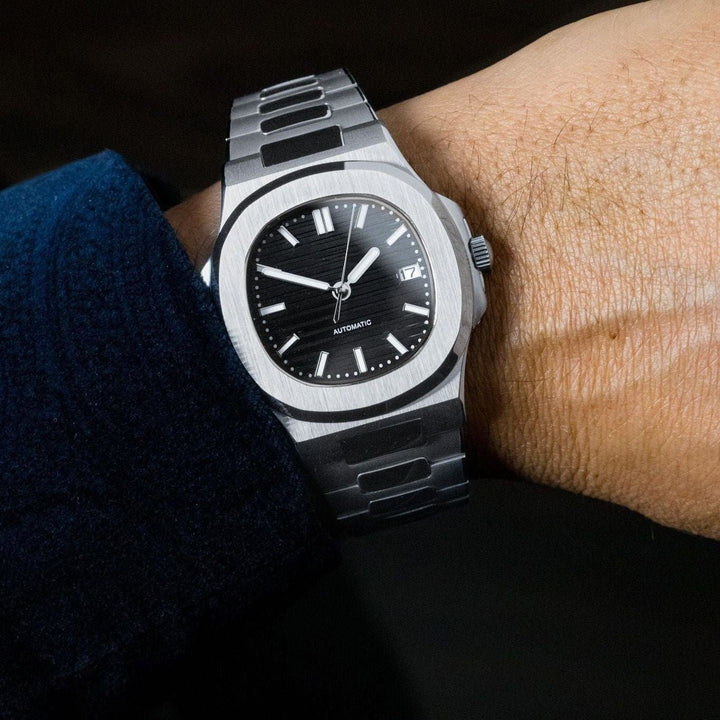 Silver Black Naut - Chrono Canada