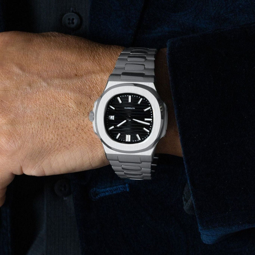 Silver Black Naut - Chrono Canada