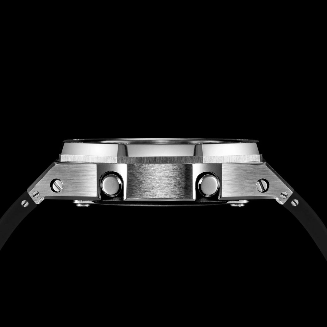 Silver Classic Rubber - Chrono Canada