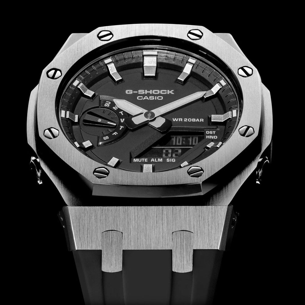 Silver Classic Rubber - Chrono Canada