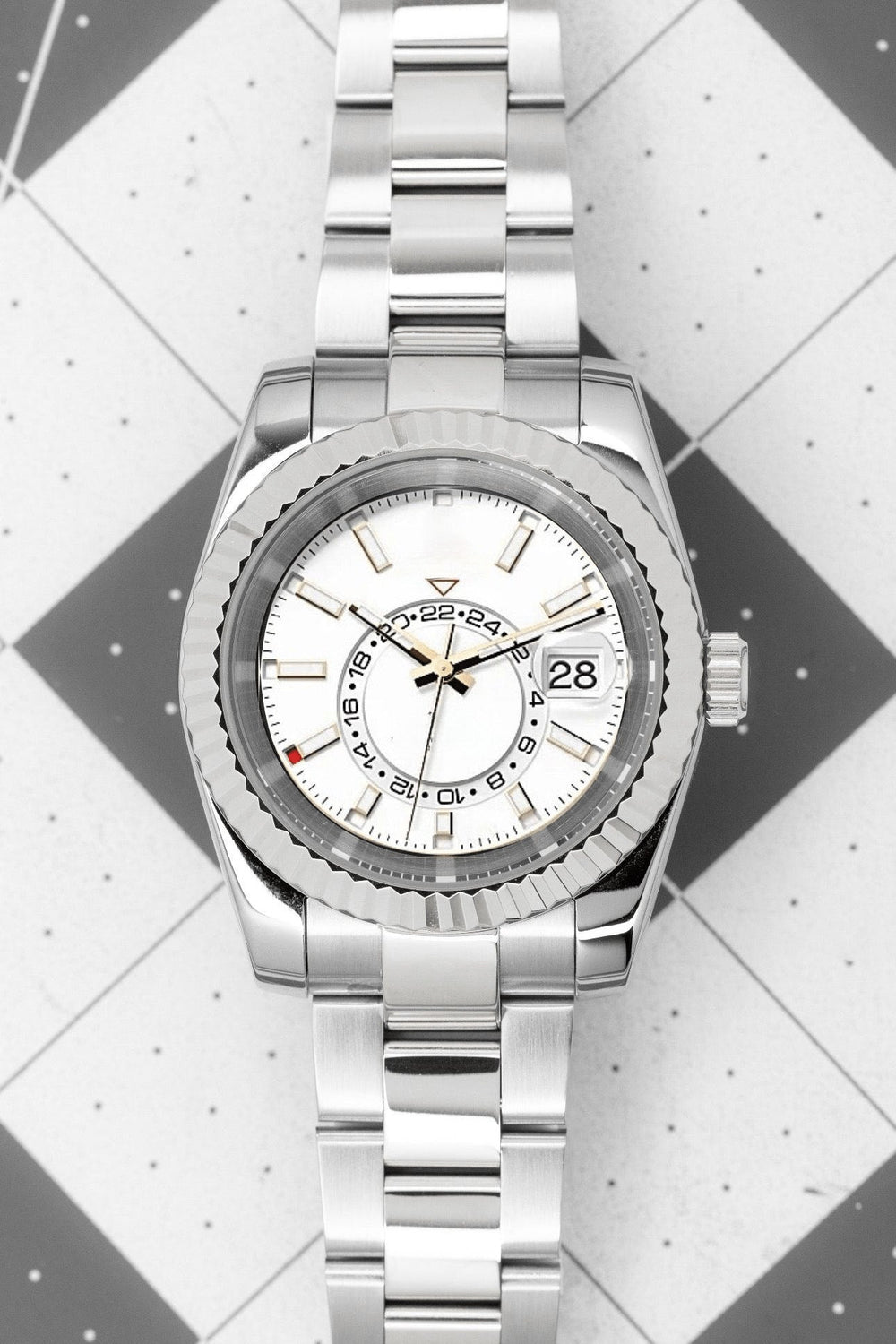 Silver White Sky - Chrono Canada