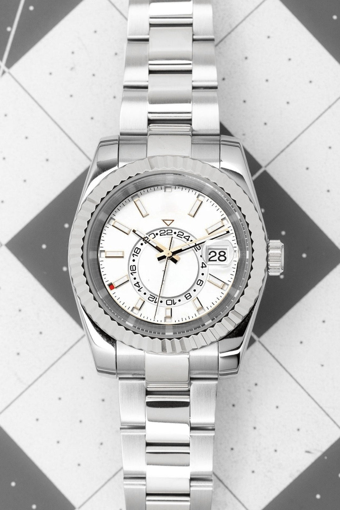 Silver White Sky - Chrono Canada