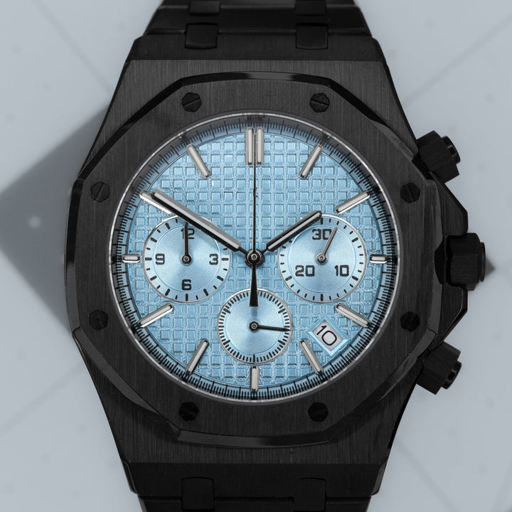 Stealth Plat Oak Chronograph - Chrono Canada