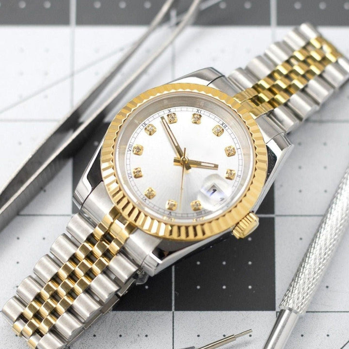 Sunburst Silver Gem DJ - Chrono Canada