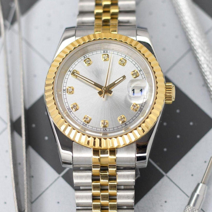 Sunburst Silver Gem DJ - Chrono Canada