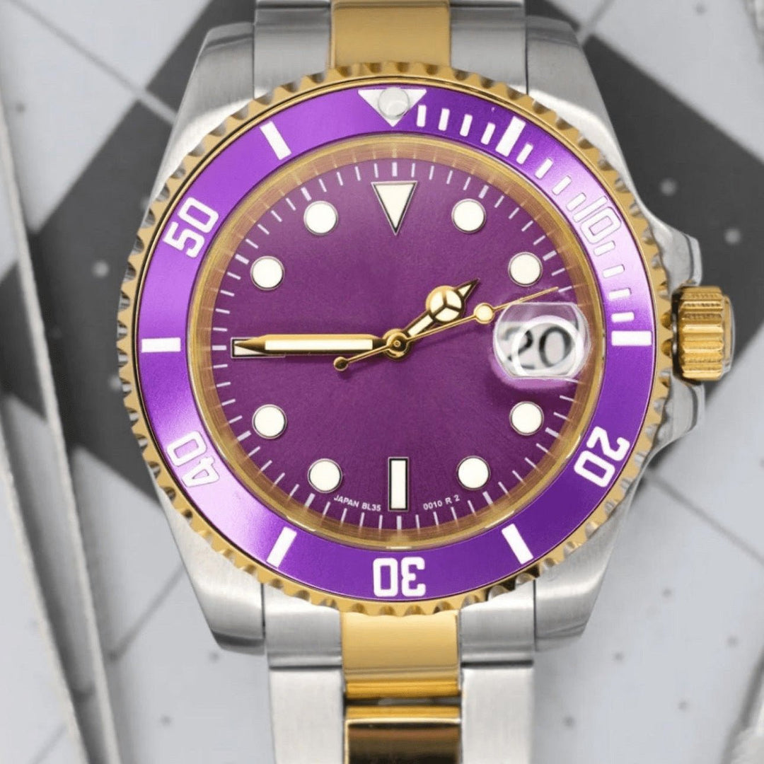 Two Tone Purple Sub - Chrono Canada