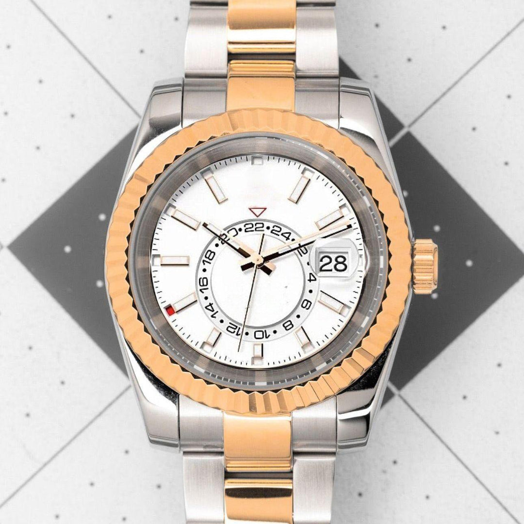 Two - Tone Rose White Sky - Chrono Canada