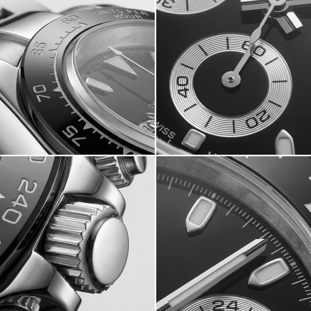 Vanta Black Chronograph - Chrono Canada