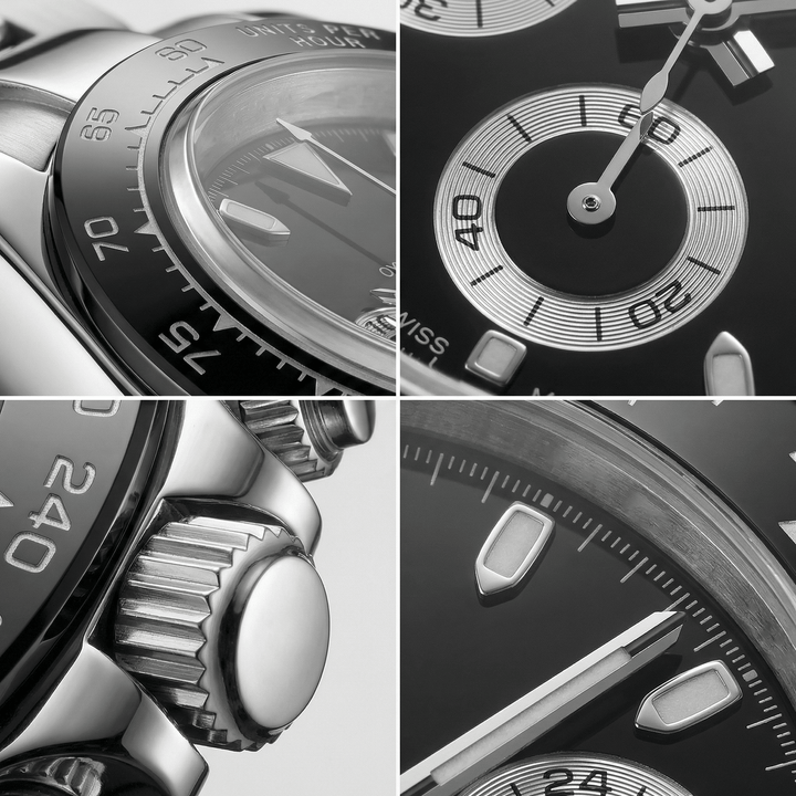 Vanta Black Chronograph - Chrono Canada