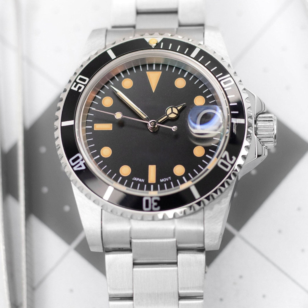 Vintage Black Ceramic Sub - Chrono Canada