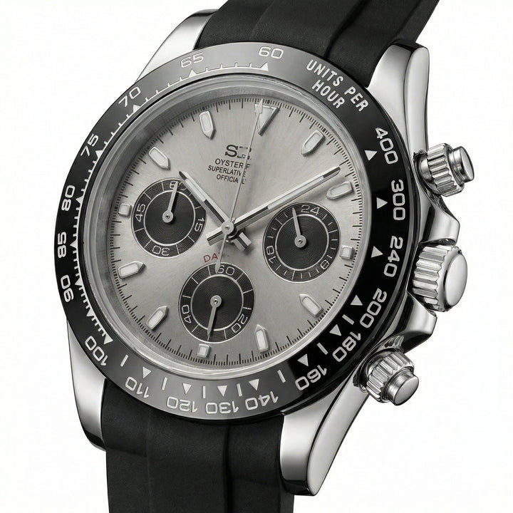 White Gold Chronograph - Chrono Canada