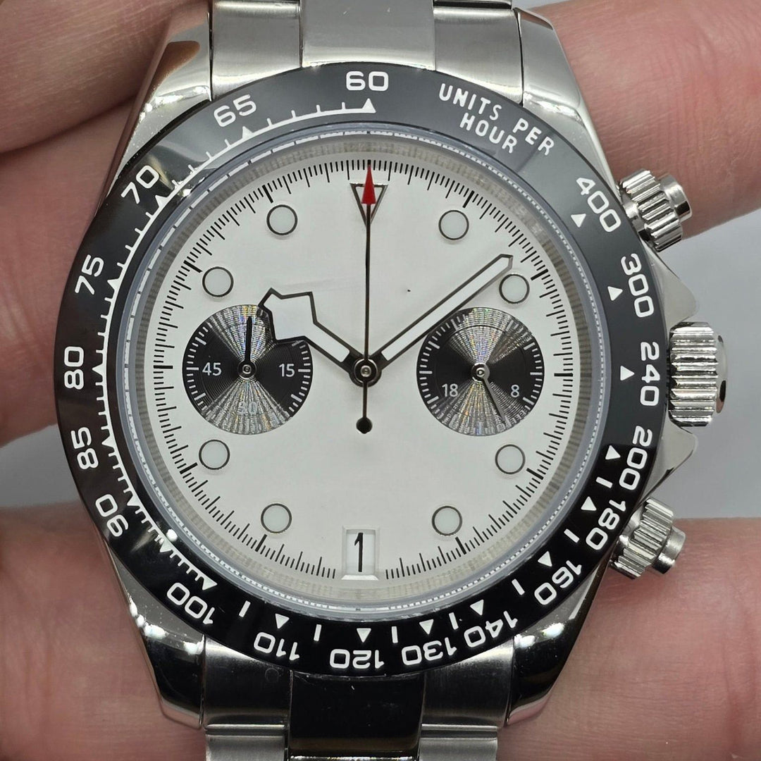 White T Chronograph - Chrono Canada